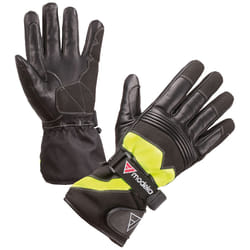 Modeka Freeze Evo gants de moto imperméables pour enfants, noir-jaune, taille S pour Des gamins