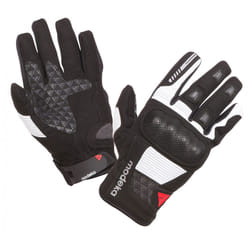 Modeka Fuego Gants de moto, noir-gris, taille 3XL pour Hommes