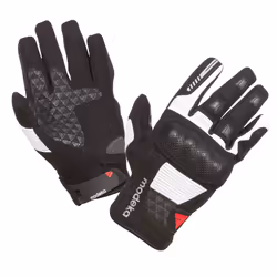 Modeka Fuego Gants de moto, noir-gris, taille 3XL pour Hommes