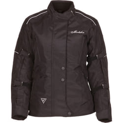 Modeka Janika Veste textile de moto pour dames, noir, taille 40 pour Femmes