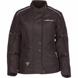Modeka Janika Veste textile de moto pour dames, noir, taille 40 pour Femmes