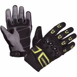 Modeka MX Top Gants, noir-jaune, taille XL pour Hommes