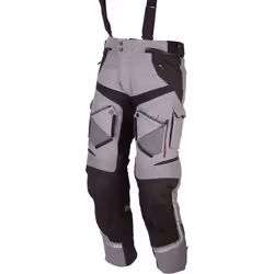 Modeka Panamericana Pantalon textile de moto, noir-gris, taille 4XL pour Hommes