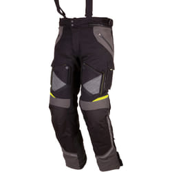 Modeka Panamericana Pantalon textile de moto, noir-jaune, taille 4XL pour Hommes