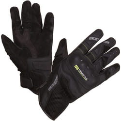 Modeka Sonora Gants de moto, noir-jaune, taille S M pour Hommes