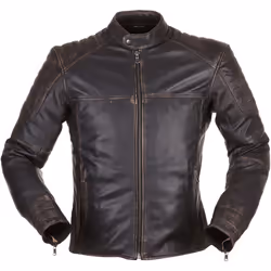 Modeka Kaleo Veste en cuir de moto, brun, taille M pour Hommes