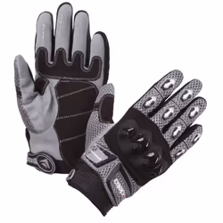Modeka MX-Top Gants enfants, noir-gris, taille M pour Des gamins