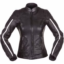 Modeka Alva Veste Femme, noir-blanc, taille 36 pour Femmes