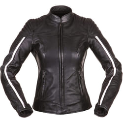 Modeka Alva Veste Femme, noir-blanc, taille 38 pour Femmes