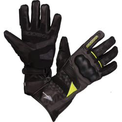Modeka Panamericana Gants de moto, noir-jaune, taille L pour Hommes