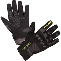 Modeka Fuego Gants de moto, noir-gris, taille L pour Hommes