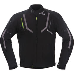 Modeka Eloy Veste textile de moto, noir, taille S pour Hommes