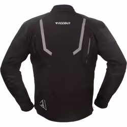Modeka Eloy Veste textile de moto, noir, taille S pour Hommes