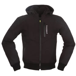 Modeka Clarke Veste textile de moto imperméable, noir, taille XL pour Hommes