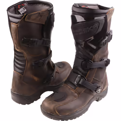 Modeka Ikarus Bottes de motocross, brun, taille 45 pour Hommes