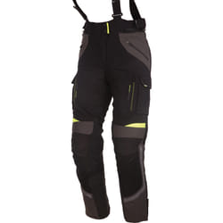 Modeka Panamericana Dames de moto pantalon Textile, noir-jaune, taille 40 pour Femmes