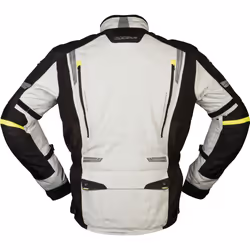 Modeka Aeris Veste Textile moto, noir-gris, taille 3XL pour Hommes