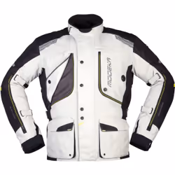 Modeka Aeris Veste Textile moto, noir-gris, taille 10XL pour Hommes