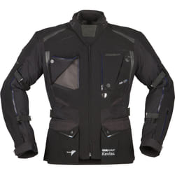 Modeka Talismen Veste textile de moto, noir, taille M pour Hommes