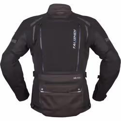 Modeka Talismen Veste textile de moto, noir, taille 5XL pour Hommes