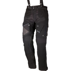 Modeka Talismen Pantalon textile de moto, noir, taille 2XL pour Hommes