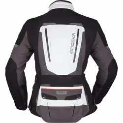 Modeka Viper LT Veste textile de moto dames, noir-gris, taille 38 pour Femmes