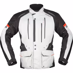 Modeka Striker II Pantalon textile de moto, noir-gris, taille 3XL pour Hommes