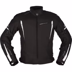 Modeka Aenergy Veste textile de moto, noir-blanc, taille XS pour Hommes