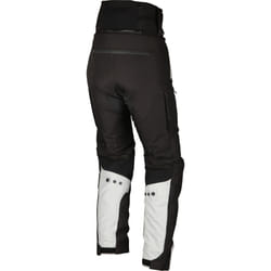 Modeka Elaya Pantalon textile de moto dames, noir-gris, taille 44 pour Femmes