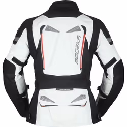 Modeka Panamericana Veste textile de moto dames, noir-gris, taille 40 pour Femmes