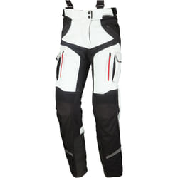 Modeka Panamericana Dames de moto pantalon Textile, noir-gris, taille 34 pour Femmes