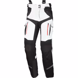 Modeka Panamericana Dames de moto pantalon Textile, noir-gris, taille 40 pour Femmes