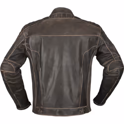Modeka Vincent Aged Veste de Leater de moto, brun, taille M pour Hommes - Vue supplémentaire 4