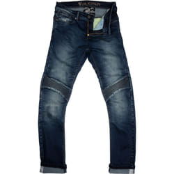 Modeka Sorelle Pantalon textile de moto dames, bleu, taille 36 pour Femmes
