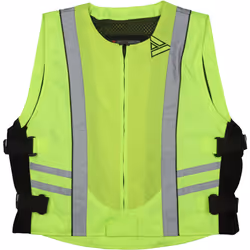 Modeka Basic Mesh Veste de sécurité, jaune, taille 2XL pour Hommes