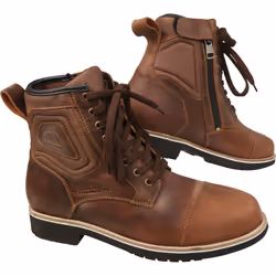 Modeka Wolter Bottes de moto, brun, taille 41 pour Hommes