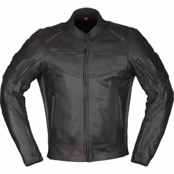 Modeka Hawking II Veste en cuir de moto, noir, taille L pour Hommes