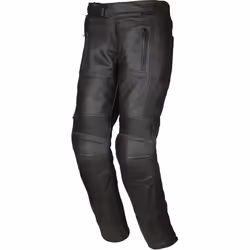 Modeka Hawking II Pantalon en cuir de moto, noir, taille 27 pour Hommes