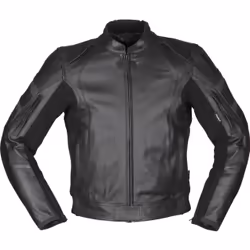 Modeka Tourrider II Veste en cuir de moto, noir, taille 2XL pour Hommes