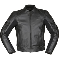Modeka Tourrider II Veste en cuir de moto, noir, taille 2XL pour Hommes