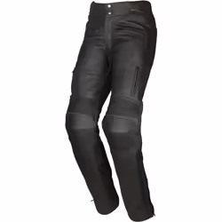 Modeka Helena Pantalon en cuir de moto dames, noir, taille 40 pour Femmes