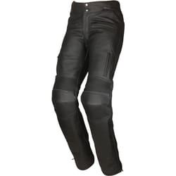 Modeka Helena Pantalon en cuir de moto dames, noir, taille XL pour Femmes