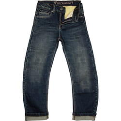 Modeka Alexius Pantalon textile de moto pour enfants, bleu, taille XS pour Des gamins
