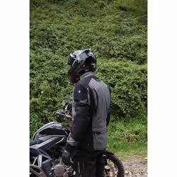 Modeka Aeris Veste Textile moto, noir-gris, taille 3XL pour Hommes