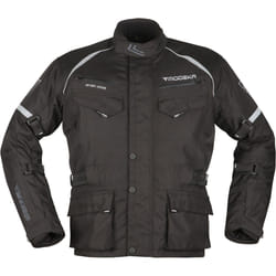 Modeka Tarex Veste textile de moto, noir, taille 3XL pour Hommes