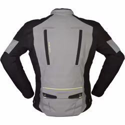 Modeka Viper LT Veste textile de moto, noir-gris, taille S pour Hommes