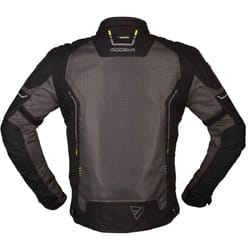 Modeka Khao Air Veste textile de moto, noir-gris, taille XL pour Hommes