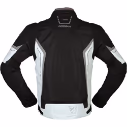 Modeka Khao Air Veste textile de moto, noir-gris, taille M pour Hommes