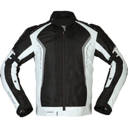 Modeka Khao Air Veste textile de moto, noir-gris, taille L pour Hommes