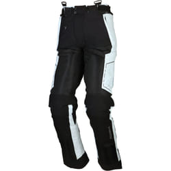 Modeka Khao Air Pantalon textile de moto, noir-gris, taille M pour Hommes
